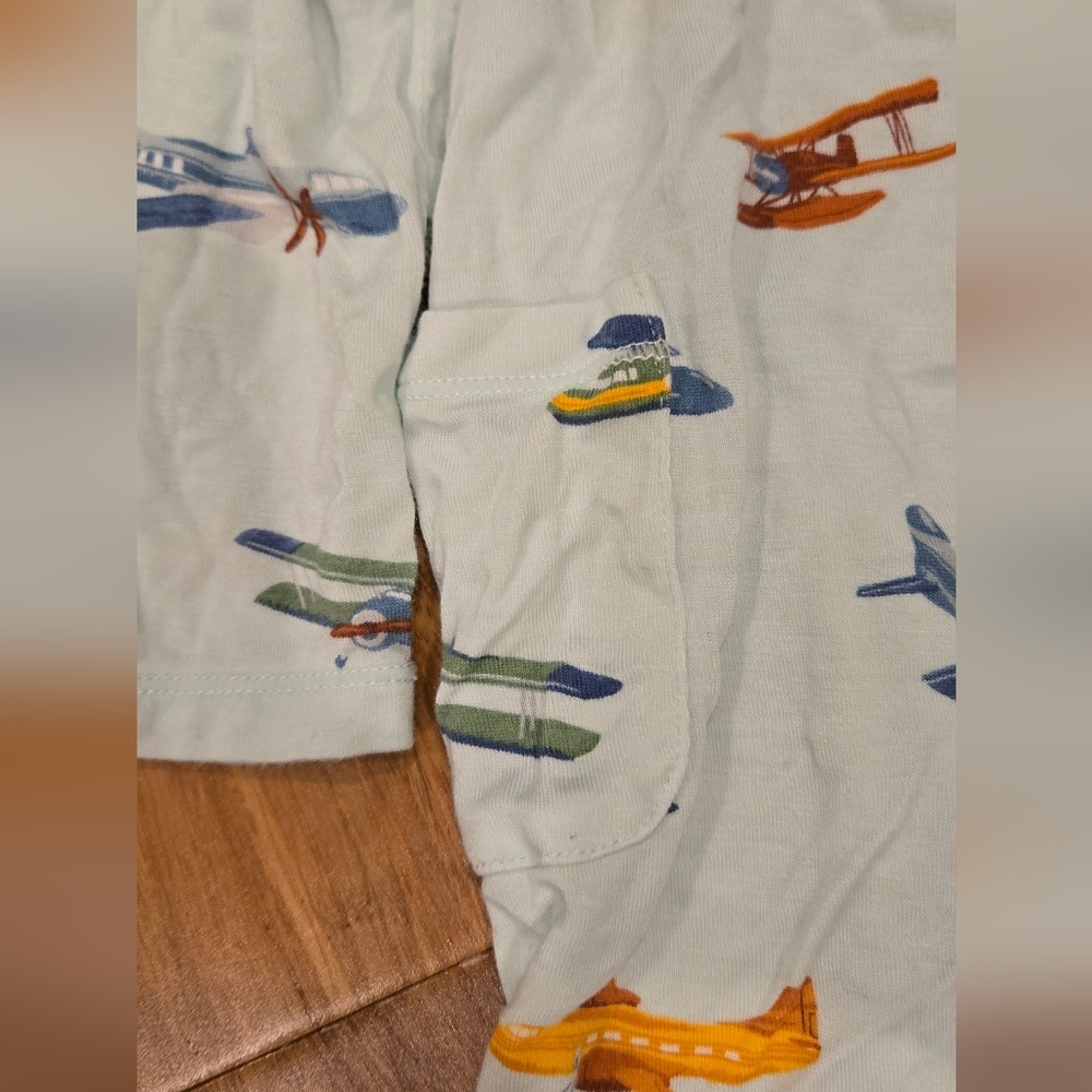 Baby One Piece Airplane Romper - Picture 4 of 4